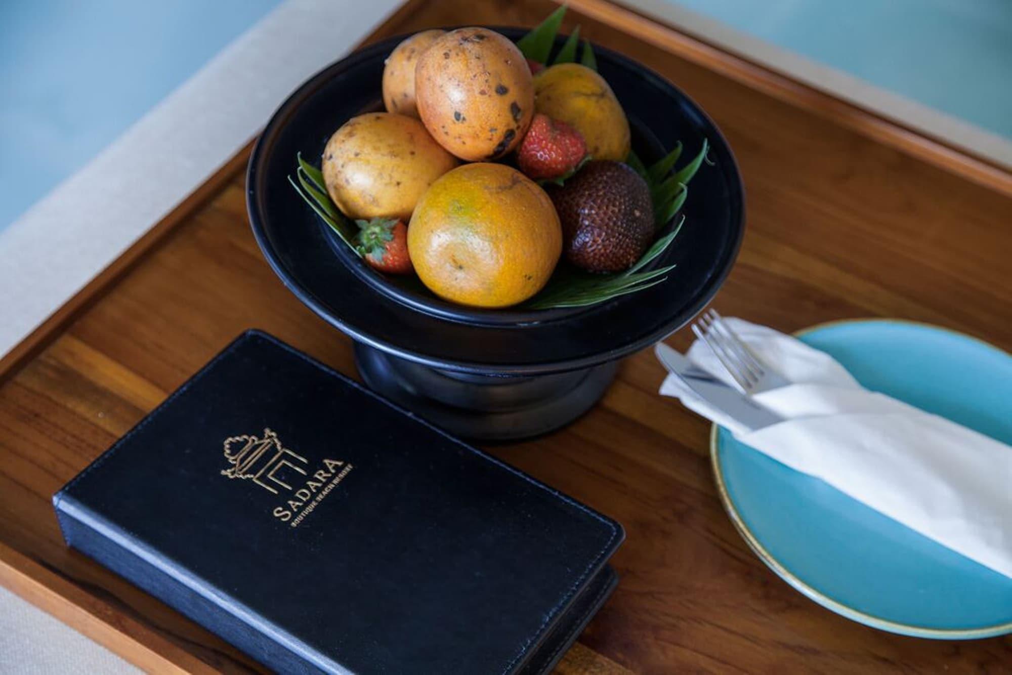 Sadara Resort Nusa Dua  Exterior foto A fruit bowl at a hotel